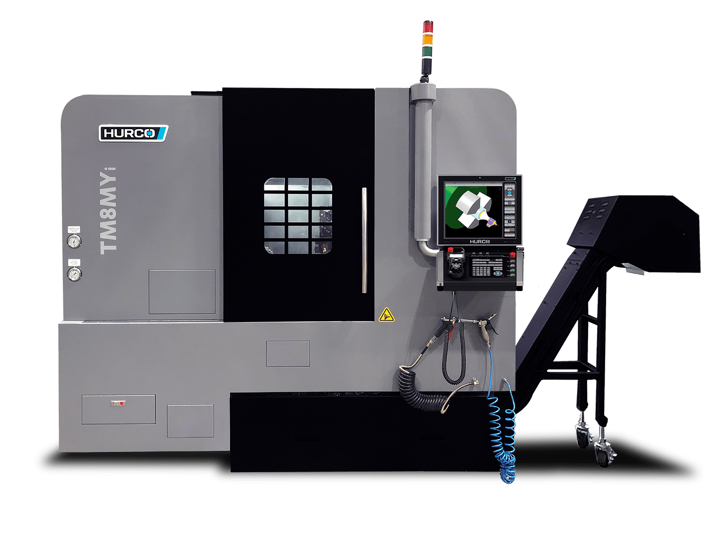 New TM8MYi Lathe Offers Affordable Access to Multi-Axis Turning with Hurco Control