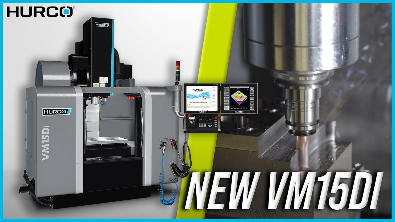 Hurco VM15Di CNC Vertical Machining Center, Direct-Drive Spindle, WinMax Control